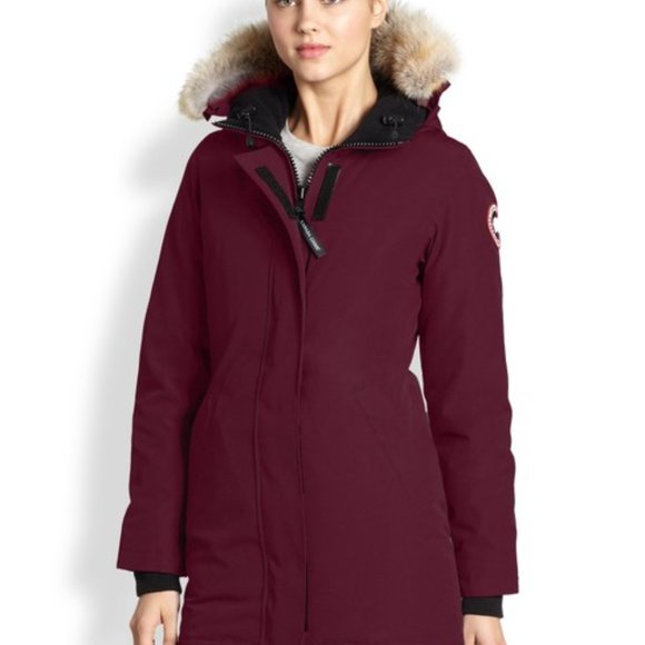 Burgundy Shelburne Parka Heritage - Picture 2 of 8